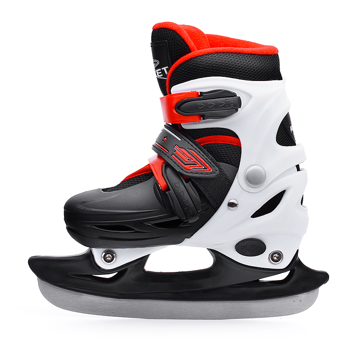 Фото к товару Коньки R0008 детские S черно-белый Коньки R0008 детские S черно-белый