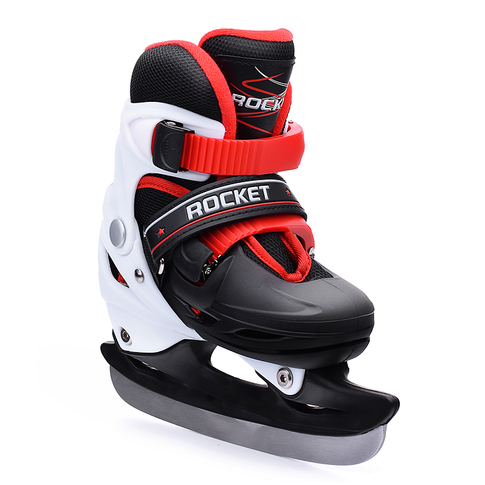 Фото к товару Коньки R0008 детские S черно-белый Коньки R0008 детские S черно-белый