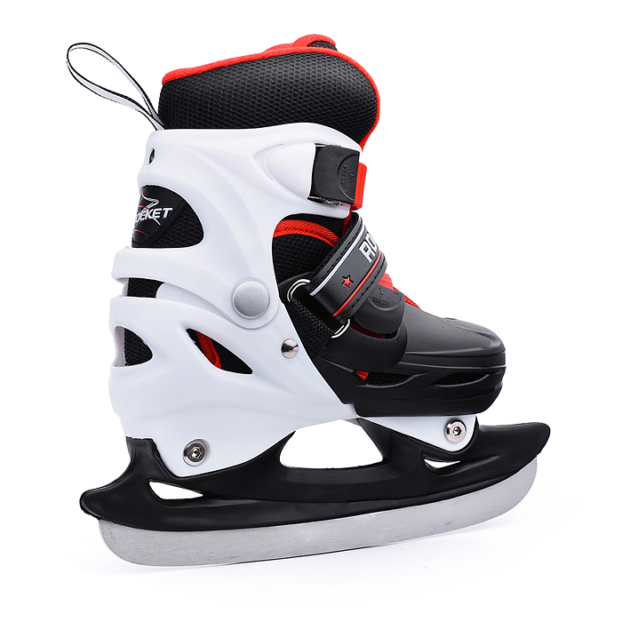 Фото к товару Коньки R0008 детские S черно-белый Коньки R0008 детские S черно-белый