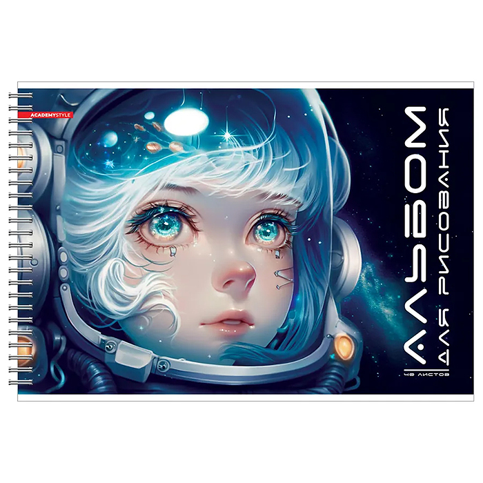 Альбом для рисования 40л. А4 "Взгляд во вселенную" Альбом для рисования 40л. А4 "Взгляд во вселенную"