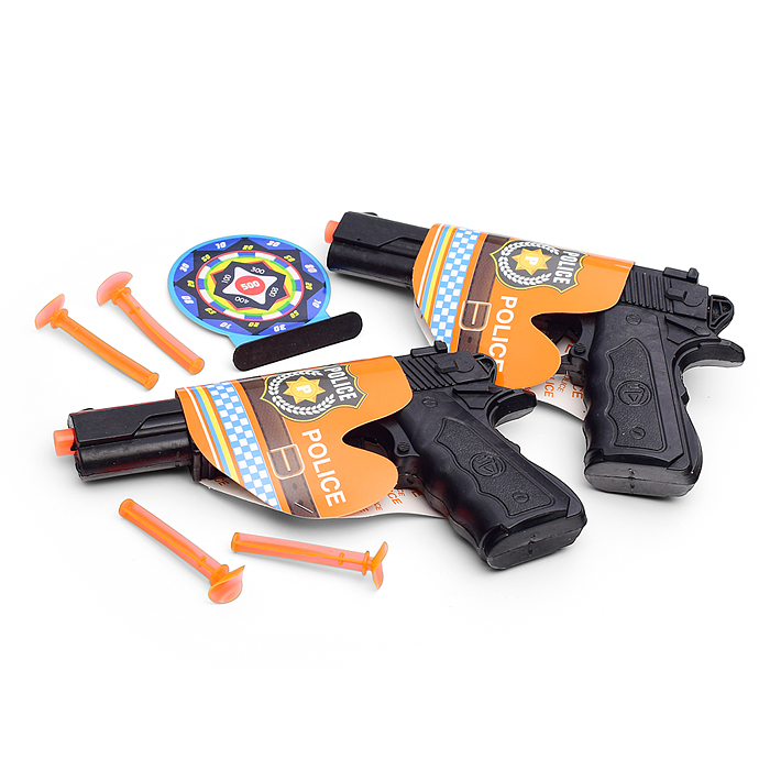 Набор полицейского AA179 (2 пистолета. мишень) в сумке Набор полицейского AA179 (2 пистолета. мишень) в сумке