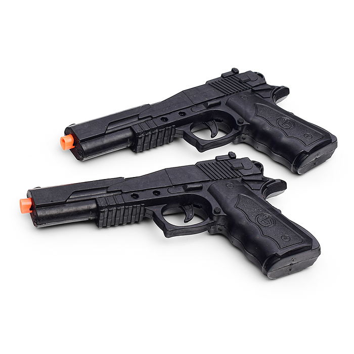 Фото к товару Набор полицейского AA179 (2 пистолета. мишень) в сумке Набор полицейского AA179 (2 пистолета. мишень) в сумке