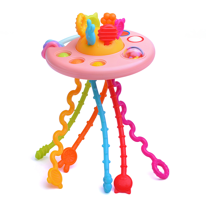 Игрушка развивающая Y0084-2 "Комета" розовая, в коробке