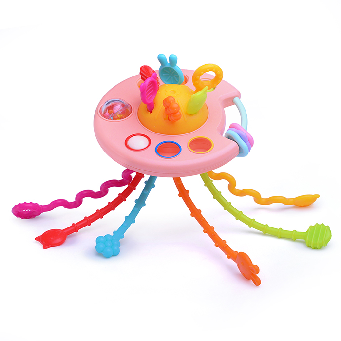 Игрушка развивающая Y0084-2 "Комета" розовая, в коробке