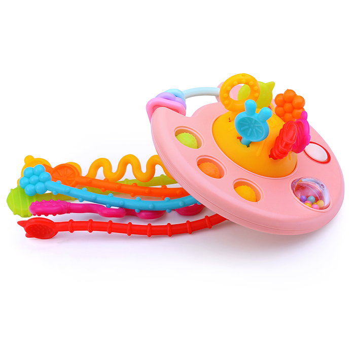 Игрушка развивающая Y0084-2 "Комета" розовая, в коробке