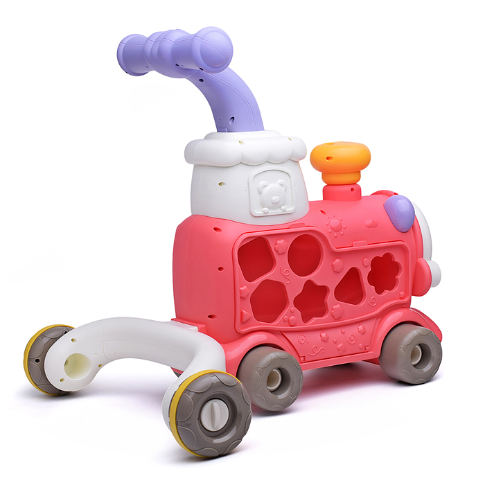 Каталка 6065 "Паровозик" в коробке