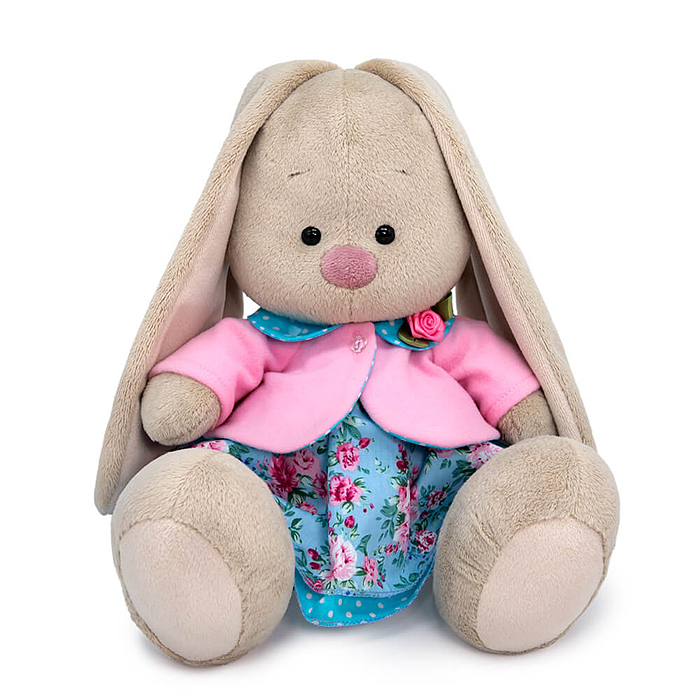 Зайка Ми в юбке и жакете с розочкой (большой)