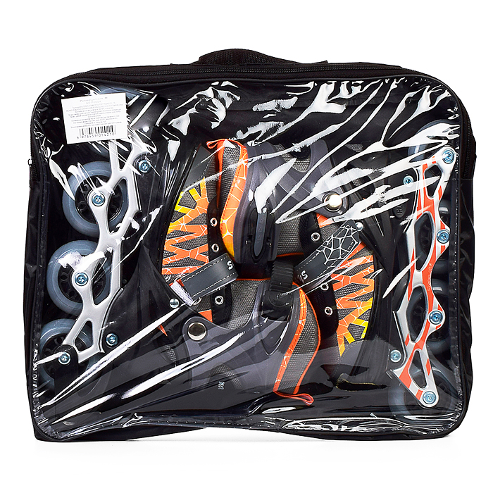 Фото к товару Ролики детские U011000Y размер M, черно-желтые Ролики детские U011000Y размер M, черно-желтые