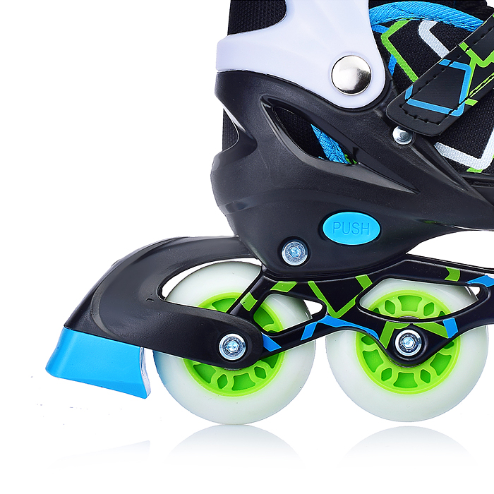 Фото к товару Ролики детские U011002Y размер M, цвет микс Ролики детские U011002Y размер M, цвет микс