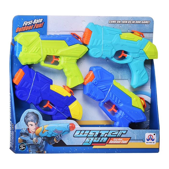 Фото к товару Водное оружие AO-2079C5 "Alien War" в коробке Водное оружие AO-2079C5 "Alien War" в коробке