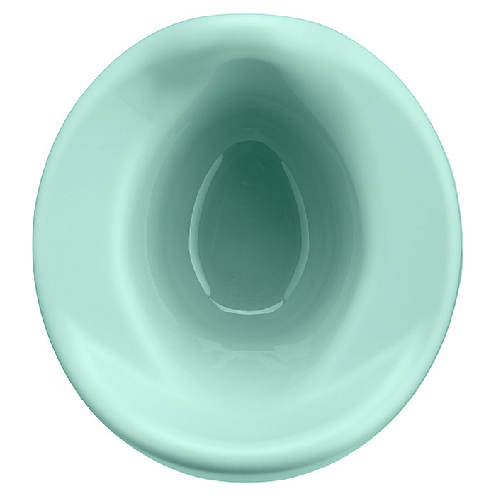 Горшок детский с декором 275х254х170мм (Зеленый)