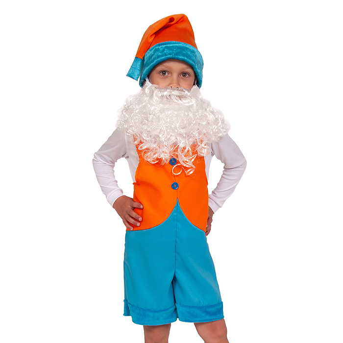 Изделие швейное "Набор карнавальный "Гномик 2" ткань-плюш р-р S (3-6 лет, рост 98-116 см) Изделие швейное "Набор карнавальный "Гномик 2" ткань-плюш р-р S (3-6 лет, рост 98-116 см)