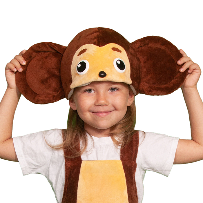 Головной убор швейный "Шапка детская "Чебурашка" серия Чебурашка дет. Головной убор швейный "Шапка детская "Чебурашка" серия Чебурашка дет.