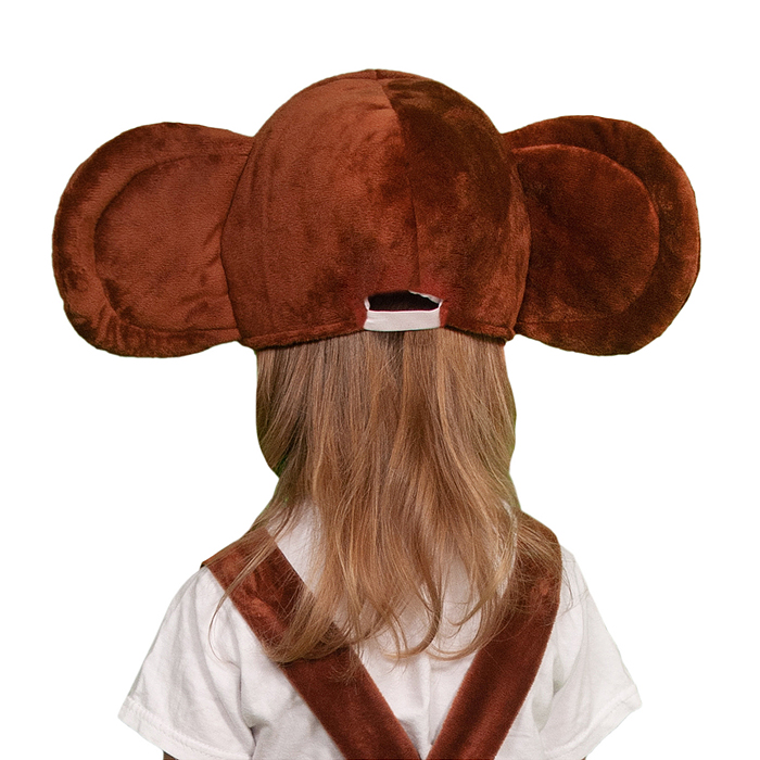 Фото к товару Головной убор швейный "Шапка детская "Чебурашка" серия Чебурашка дет. Головной убор швейный "Шапка детская "Чебурашка" серия Чебурашка дет.