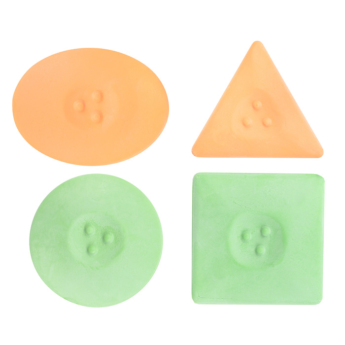 Фото к товару Ластик фигурный флуоресцентный "Геометрия" набор 2 шт Ластик фигурный флуоресцентный "Геометрия" набор 2 шт