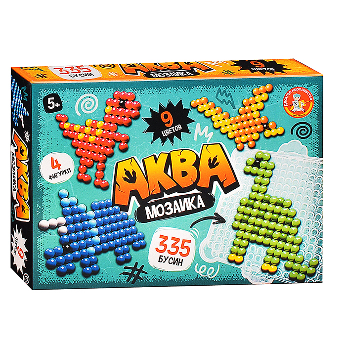 Аквамозаика "Динозавры" 335 эл Аквамозаика "Динозавры" 335 эл