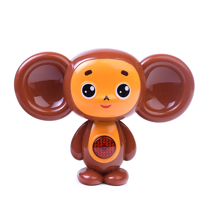 Фото к товару Фигурка Чебурашка "Союзмультфильм" (25 песен, стихов и звуков, свет, бат. ) в коробке Фигурка Чебурашка "Союзмультфильм" (25 песен, стихов и звуков, свет, бат. ) в коробке