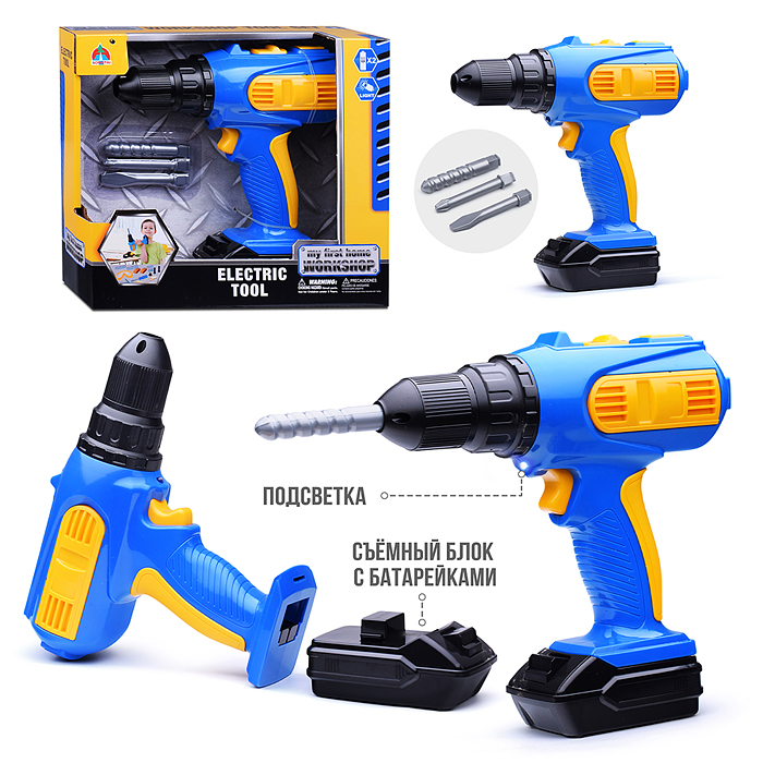 Бытовая техника 7947A "Дрель" в коробке Бытовая техника 7947A "Дрель" в коробке