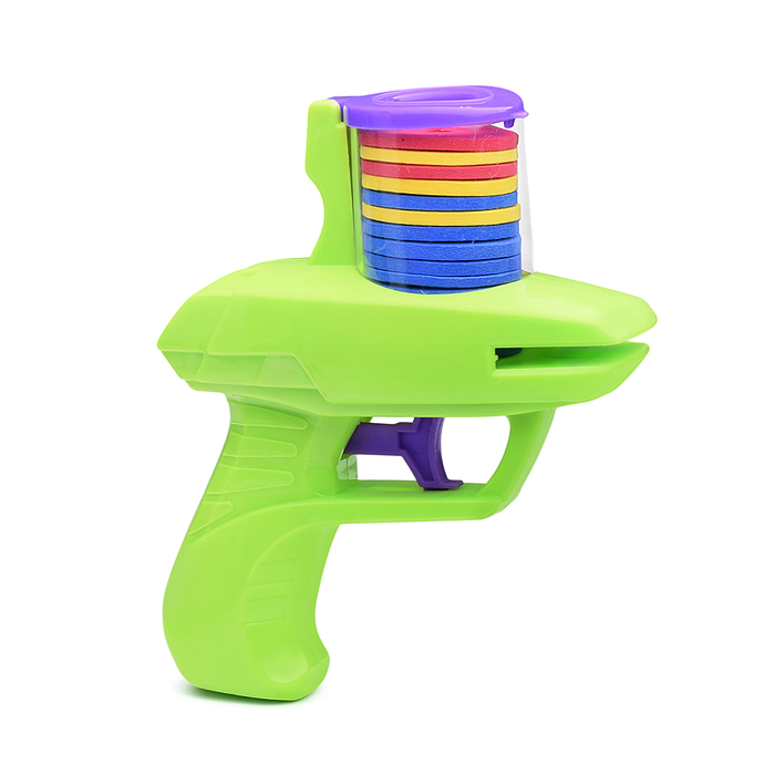 Фото к товару Пистолет SU-2 "Боевая атака" с дисками, в пакете Пистолет SU-2 "Боевая атака" с дисками, в пакете