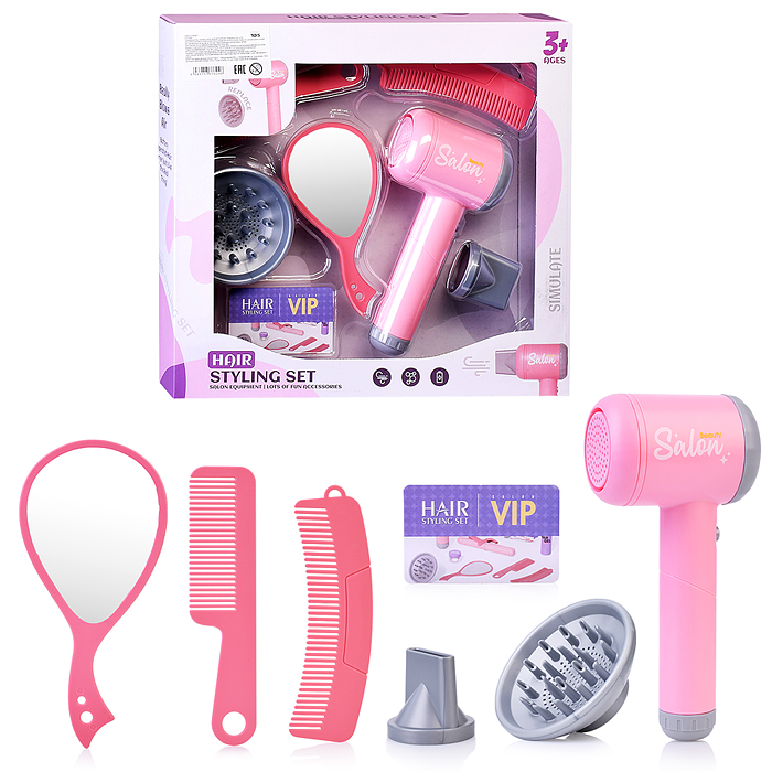 Набор стилист LD-336B "Салон" в коробке Набор стилист LD-336B "Салон" в коробке