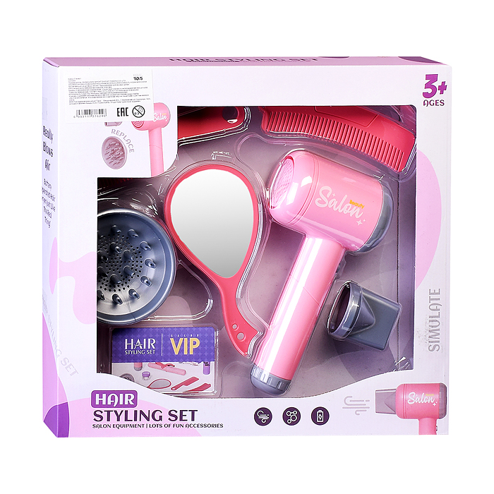 Фото к товару Набор стилист LD-336B "Салон" в коробке Набор стилист LD-336B "Салон" в коробке