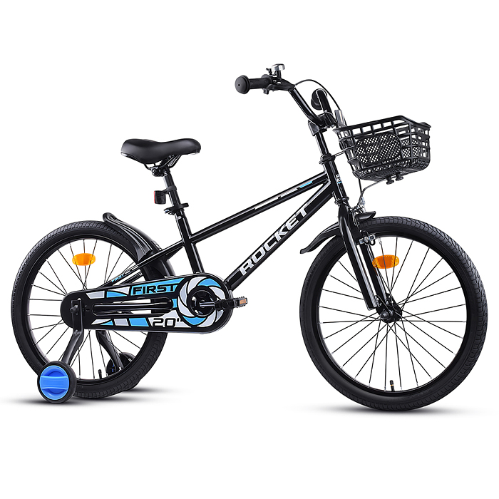 Фото к товару Велосипед 20" Rocket First, цвет черный Велосипед 20" Rocket First, цвет черный