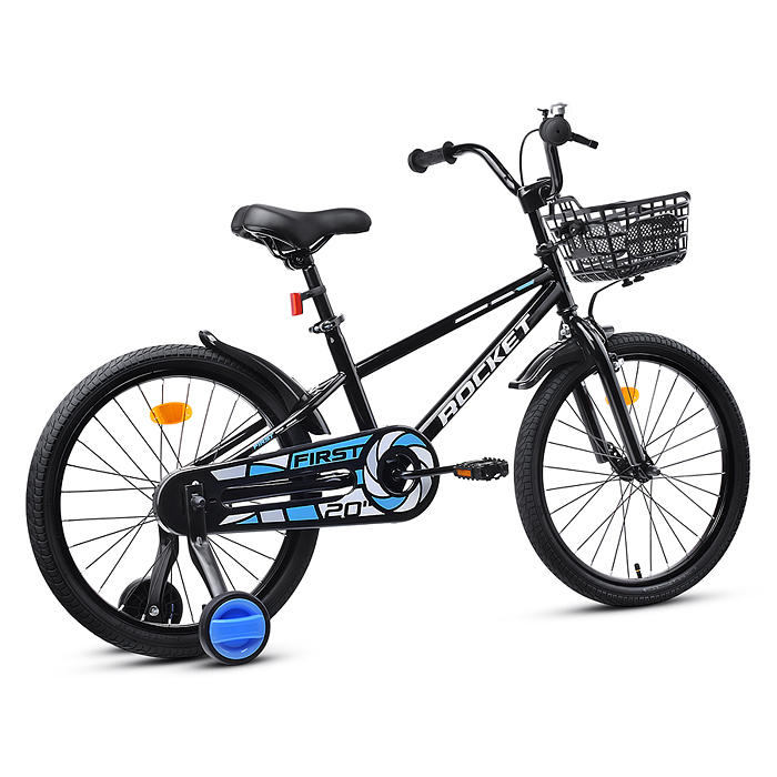 Фото к товару Велосипед 20" Rocket First, цвет черный Велосипед 20" Rocket First, цвет черный