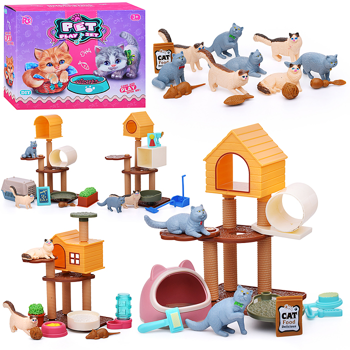 Игра питомец 8910-E18 "Кошечка Бусинка" в коробке Игра питомец 8910-E18 "Кошечка Бусинка" в коробке