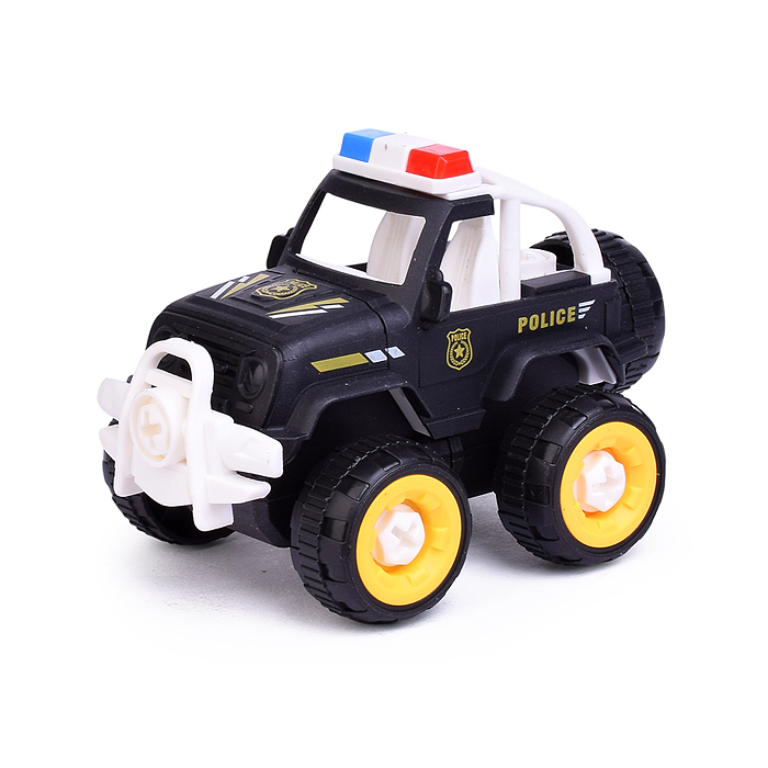 Конструктор HL002F "Полиция" с отвёрткой, в пакете