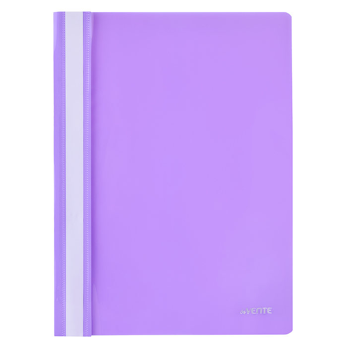 Папка-скоросшиватель "Pastel" A4 с прозрачным верхним листом, 120/180 мкм, пастельная сирен