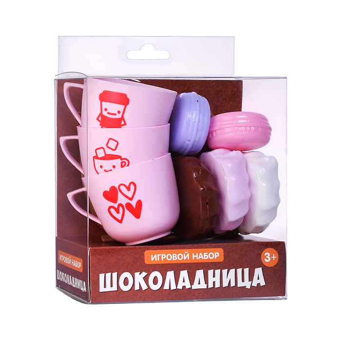 Игровой набор "Шоколадница" 15 предметов в блистерной коробке