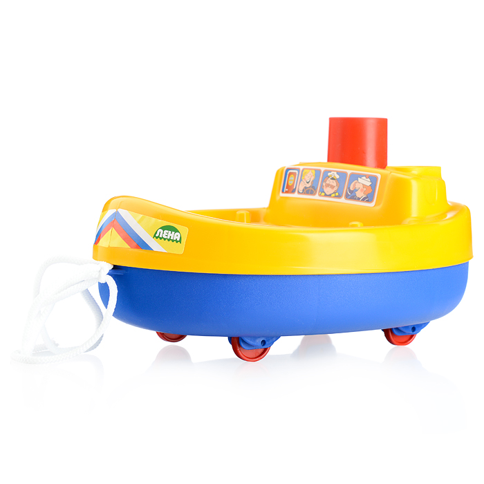 Фото к товару Кораблик каталка Кораблик каталка