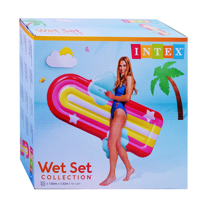 Фото к товару Матрас надувной "Облака на радуге" 1.75 x 1.17 x 20 см 58729EU INTEX Матрас надувной "Облака на радуге" 1.75 x 1.17 x 20 см 58729EU INTEX