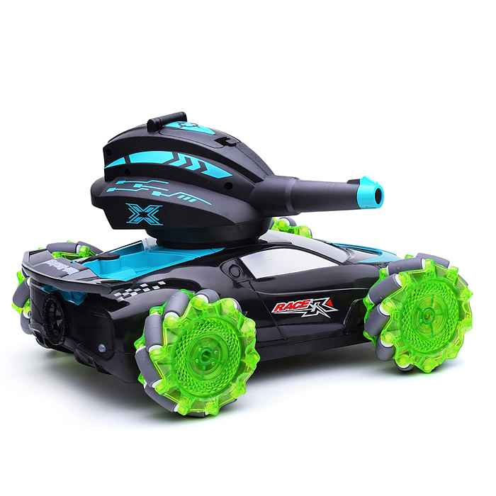 Фото к товару Машина QF667-5A "Буря-1" с пушкой и паром, на р/у 27 MHz, в коробке Машина QF667-5A "Буря-1" с пушкой и паром, на р/у 27 MHz, в коробке