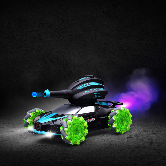 Фото к товару Машина QF667-5A "Буря-1" с пушкой и паром, на р/у 27 MHz, в коробке Машина QF667-5A "Буря-1" с пушкой и паром, на р/у 27 MHz, в коробке