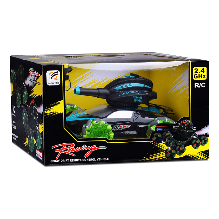 Фото к товару Машина QF667-5A "Буря-1" с пушкой и паром, на р/у 27 MHz, в коробке Машина QF667-5A "Буря-1" с пушкой и паром, на р/у 27 MHz, в коробке