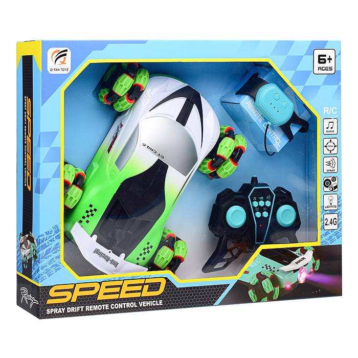 Фото к товару Машина QF665-A "Гонка" на р/у 27 MHz, в коробке Машина QF665-A "Гонка" на р/у 27 MHz, в коробке