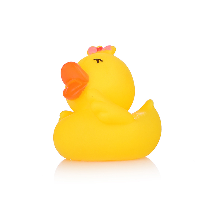 Пупс G10-6 "Женя" с уточками и свистком, в пакете