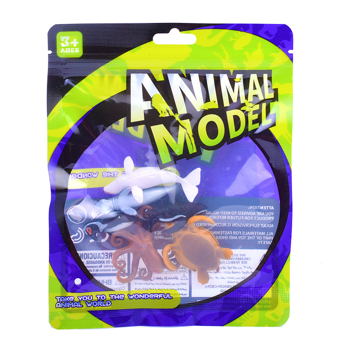 Набор животных 138-16 "Морские животные" в пакете