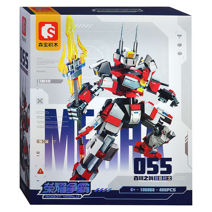 Конструктор 106068 "Робот О55" в коробке Конструктор 106068 "Робот О55" в коробке