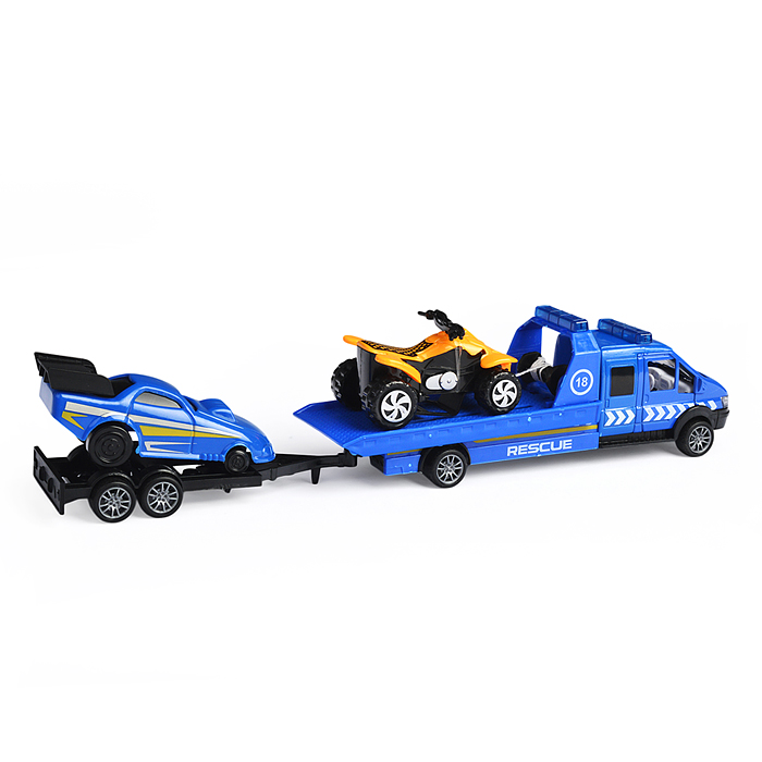 Набор 889-330 "Эвакуатор" с транспортом, в коробке