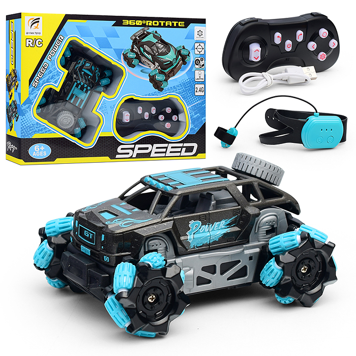 Машина QF529BS "Stunt car" р/у, 27MHz, в коробке Машина QF529BS "Stunt car" р/у, 27MHz, в коробке