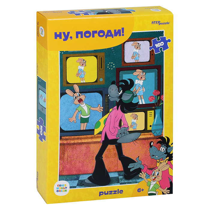 Пазлы 160 "Ну, погоди!" (С/м) Пазлы 160 "Ну, погоди!" (С/м)