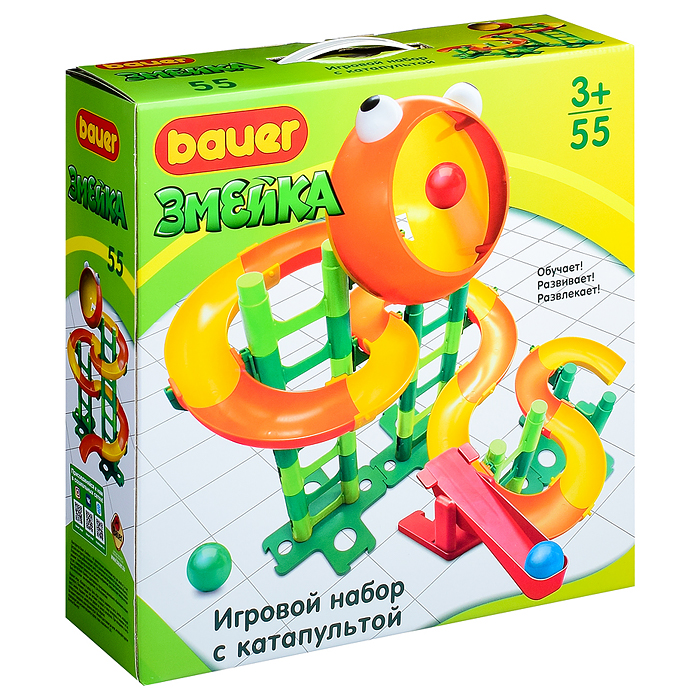 Конструктор 920 Змейка 55 деталей Конструктор 920 Змейка 55 деталей