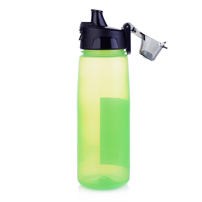 Фото к товару Бутылка с автомат. крышкой, 750 мл, микс цветов, Бутылка с автомат. крышкой, 750 мл, микс цветов,