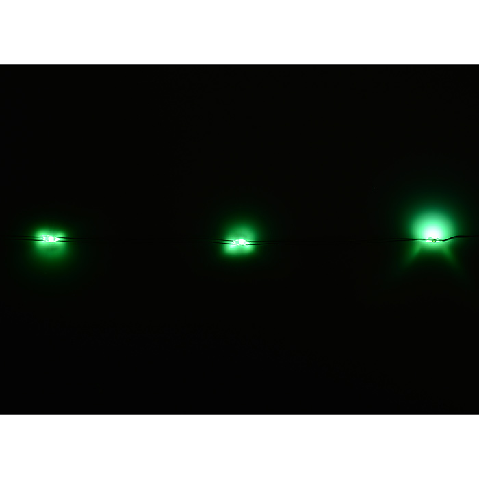 Фото к товару Электрогирлянда светодиодная Роса, 5 м, 50 ламп, зеленый Электрогирлянда светодиодная Роса, 5 м, 50 ламп, зеленый