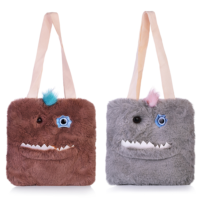 Сумка детская M1202 "Ручной шоппомонстрик" 25*25 см. Сумка детская M1202 "Ручной шоппомонстрик" 25*25 см.