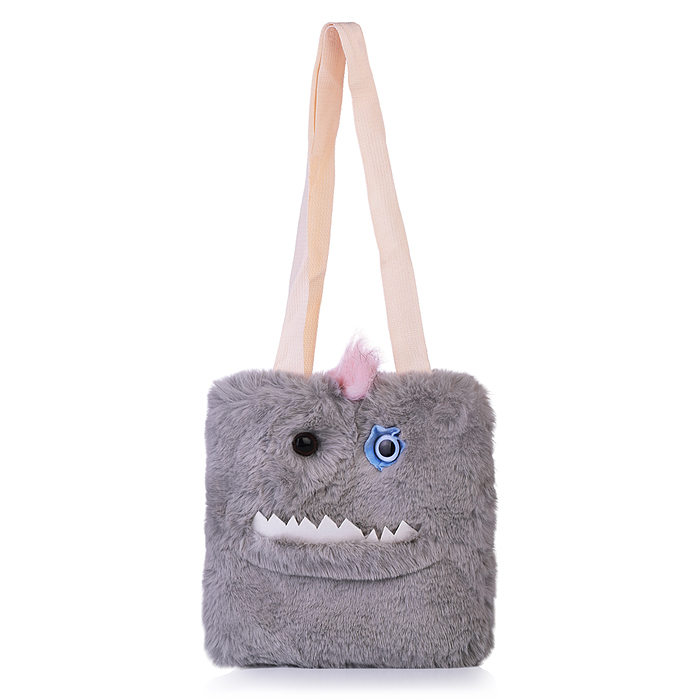 Фото к товару Сумка детская M1202 "Ручной шоппомонстрик" 25*25 см. Сумка детская M1202 "Ручной шоппомонстрик" 25*25 см.