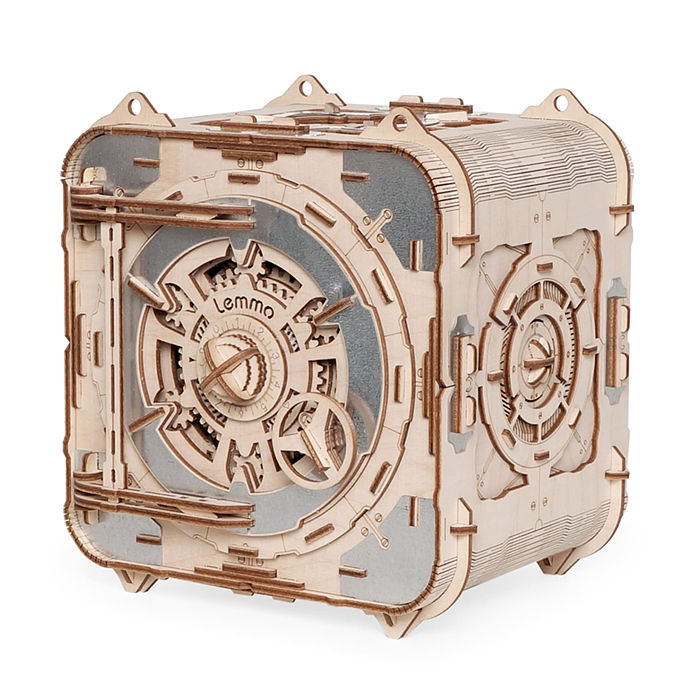 Фото к товару Модель Копилка-сейф "Стальной страж" Модель Копилка-сейф "Стальной страж"