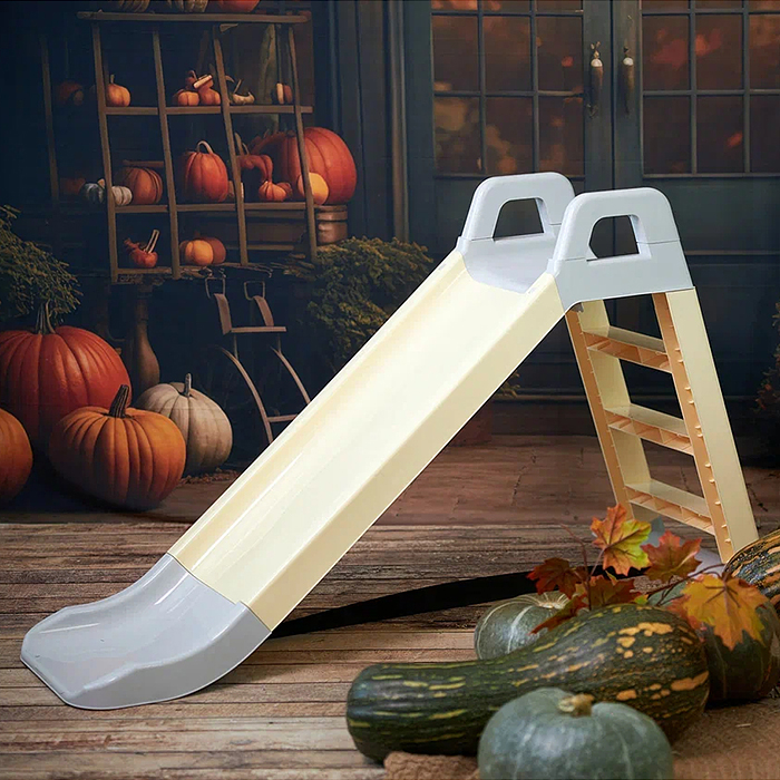 Горка детская OKIKID серая 78х135х60 см Горка детская OKIKID серая 78х135х60 см